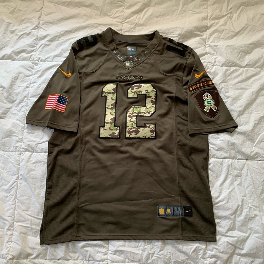 Aaron Rodgers Salute to Service Jersey